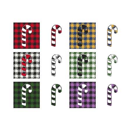 Fun With Plaid - Candy Cane
